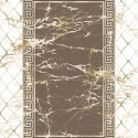 Marble Serisi Bambu Yıkanabilir Dokuma Kaymaz Taban Kahverengi Beyaz Gold Mermer Desenyumuşak Tüylü Salon Halısı Mutfak Halısı Çocuk Halısı Yolluk Koridor Halısı